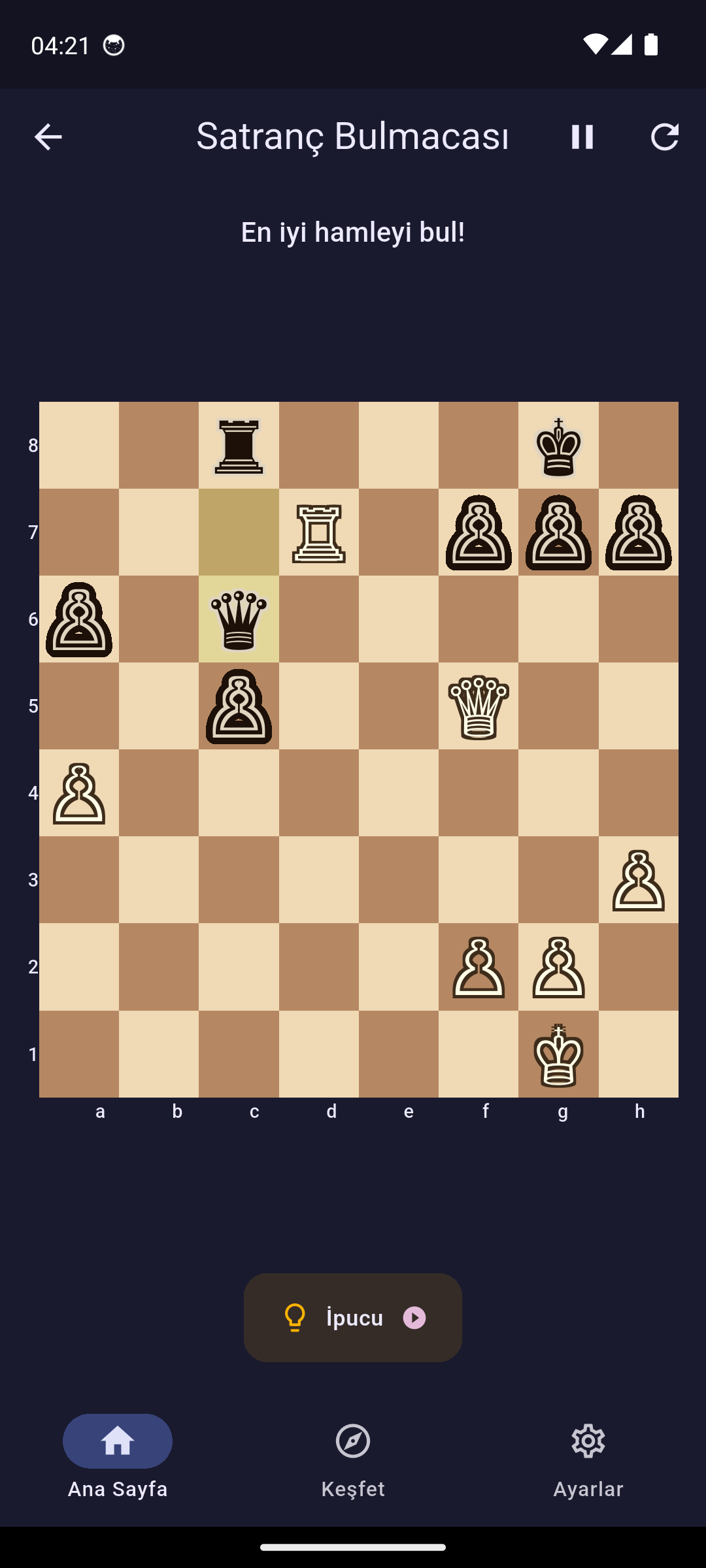 Chess Puzzle game