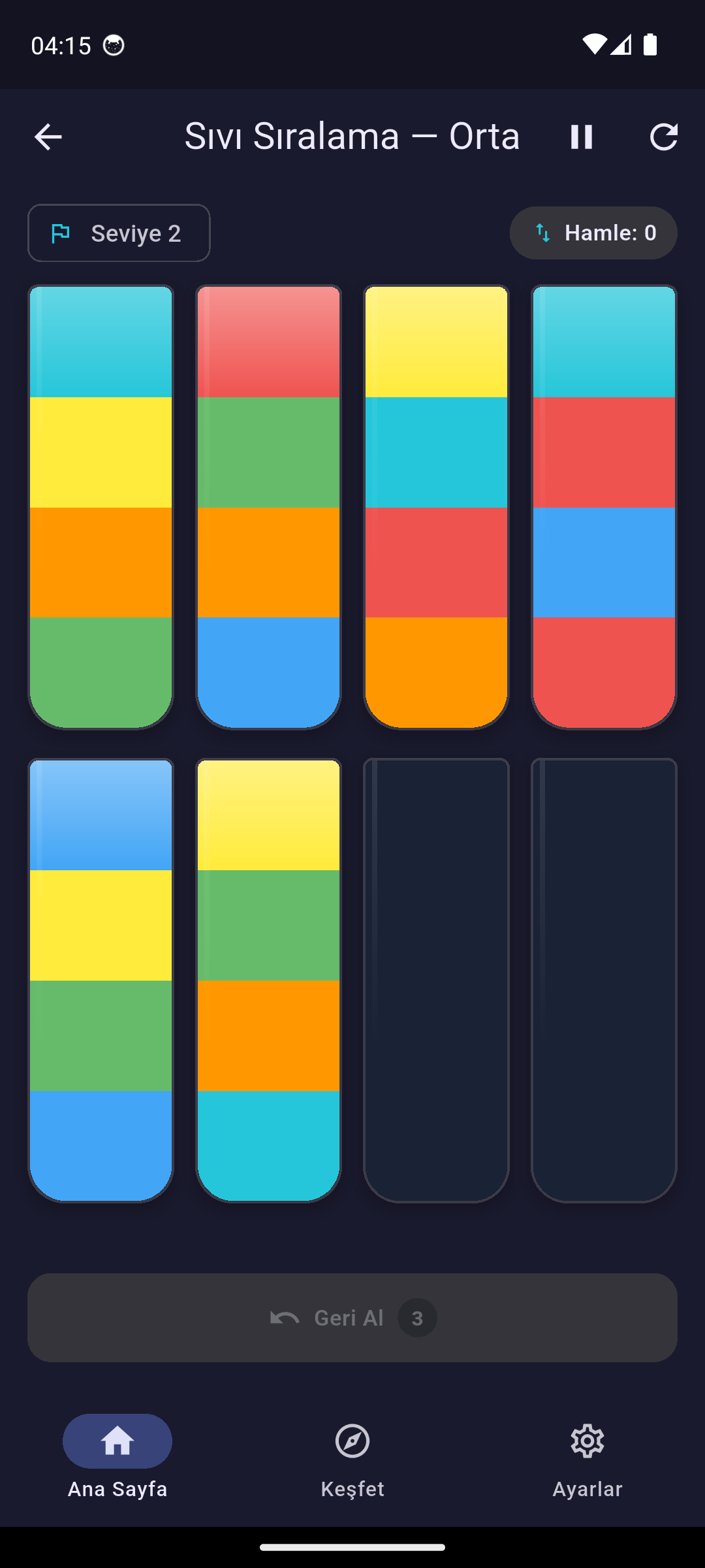 Water Sort game